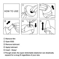 Tenga Egg Dance masturbátor (7,5 cm)