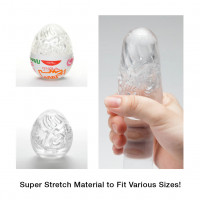 Tenga Egg Street masturbátor (7,5 cm)