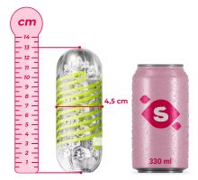 Tenga Spinner Shell masturbátor (13 cm)