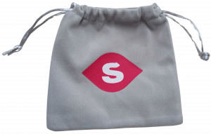 Látkový Toybag na erotické pomůcky