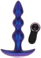 Vibrační anální kuličky Buttocks Bold Beaded s dálkovým ovladačem (16 cm)