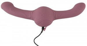 Oboustranný gyro vibrátor Turbo Shaker Double Lover s dálkovým ovládáním (30 cm)