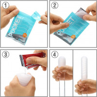 Tenga Pocket jednorázový masturbátor (7 cm)