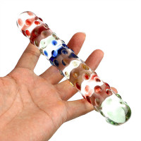 Skleněné dildo Wanderlust Me (17 cm)