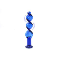 Skleněné dildo Noble Curves (18,5 cm)