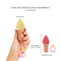 Minivibrátor Lovely Ice Cream (9,6 cm)
