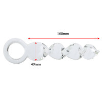 Skleněné dildo Heaven Gate (16 cm)