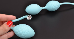 Venušiny kuličky Gentle Diamond – sada 2 pomůcek