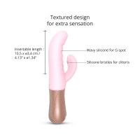 Silikonový pulzátor Sassy Bunny