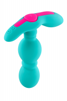 Vibrační anální kolík Funn Plug Turquoise