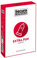 Secura Extra Fun – vroubkované kondomy