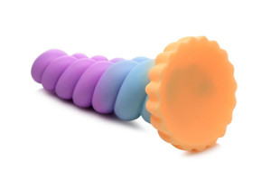 Silikonové dildo s přísavkou Mystique Unicorn (21 cm)