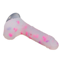 Dildo s třpytkami Bliss (18 cm)