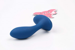 Anální kolík na masáž prostaty Rapture P s dálkovým ovládáním (11 cm) + dárek Anální gel 15 ml