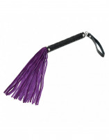 Kožené důtky Purple Swish (35 cm)