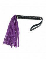 Kožené důtky Purple Swish (35 cm)