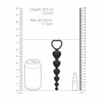 Anální srdíčka Heart Beads (18, 5 cm)