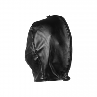 Koženková maska Zip-up Bondage