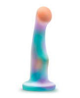 Silikonové dildo s přísavkou Opal Dreams Aqua (15,2 cm)