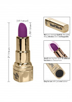 Minivibrátor Gold Lipstick (7,5 cm)