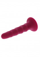 Silikonové dildo s přísavkou Ribbed Dong (16 cm)