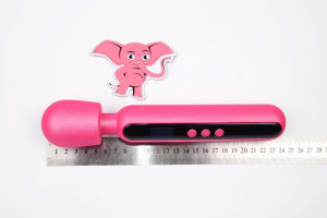 Masážní hlavice Lady Wand (24 cm), rozměry