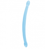Oboustranné gelové dildo Flexi Duo (42 cm)