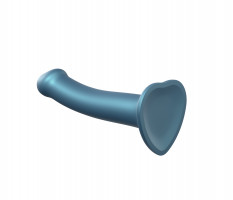 Strap-on-me dildo s přísavkou Metallic Shine M (18 cm)