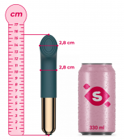 Silikonový vibrátor G Spotix (15,5 cm)