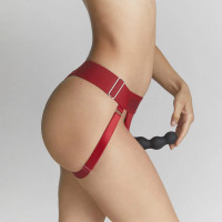 Univerzální tanga Strap-On-Me se dvěma kroužky