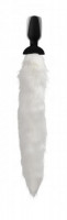 Vibrační anální kolík s dálkovým ovládáním Furry Fox (53,3 cm)