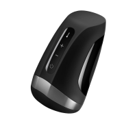 Satisfyer Men Heat Vibration - Dobíjecí, Černý