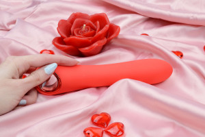 Silikonový vibrátor Flute (18 cm)