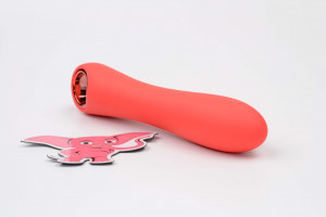 Silikonový vibrátor Flute (18 cm)