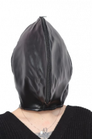 Koženková maska Zip-up Bondage