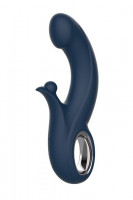 Vibrátor s výběžkem na klitoris Blissful G-Spot Thrill (20 cm)