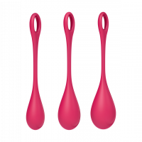 Sada Venušiných kuliček Satisfyer Yoni Power 1, růžová