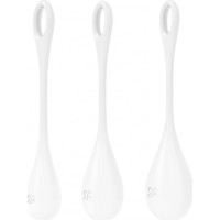 Sada Venušiných kuliček Satisfyer Yoni Power 1, bílá