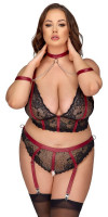 Plus size komplet Delicate Bondage