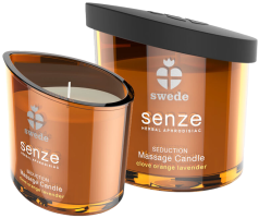 SWEDE - SENZE SEDUCTION MASSAGE CANDLE - CLOVE, ORANGE, LAVENDER