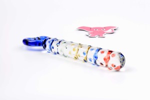 Skleněné dildo Envy Me (15 cm)