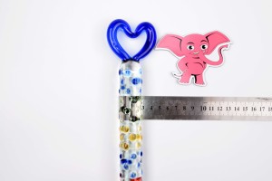 Skleněné dildo Envy Me (15 cm), rozměry