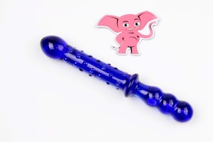 Skleněné dildo Noble Illusion No. 2 (24 cm)