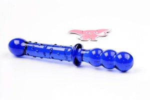Skleněné dildo Noble Illusion No. 2 (24 cm)