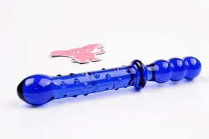 Skleněné dildo Noble Illusion No. 2 (24 cm)