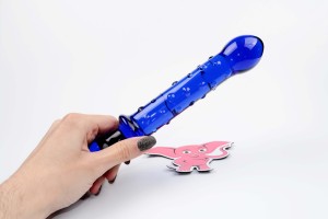 Skleněné dildo Noble Illusion No. 2 (24 cm)