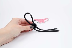 Stahovací erekční kroužek Penis Lace Ring