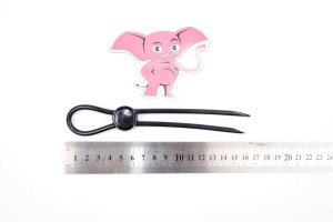 Stahovací erekční kroužek Penis Lace Ring, rozměry
