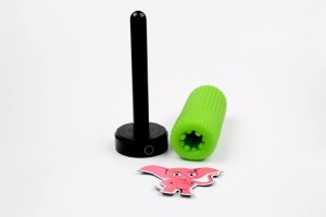 Masturbátor s nahřívacím stojánkem Empyrean Forge Tube (19 cm) + dárek erekční kroužek