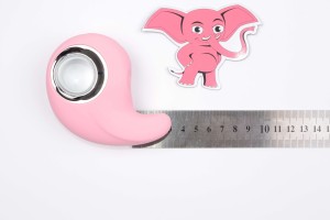 Pulzační a vibrační stimulátor klitorisu Rhytm Rider (9 cm), rozměry